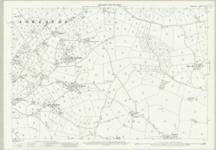 Cornwall XIX.13 (includes: St Minver Highlands; St Minver Lowlands) - 25 Inch Map