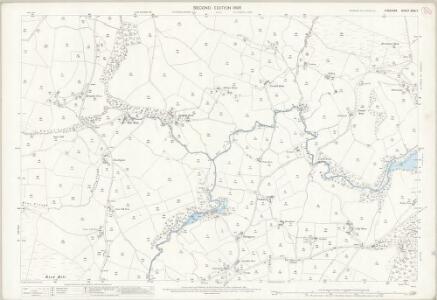Cheshire XXIX.7 (includes: Hartington Upper Quarter; Kettleshulme; Lyme Handley; Whaley Bridge) - 25 Inch Map