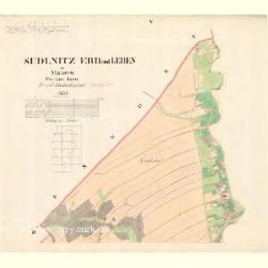 Sedlnitz Erb und Lehen - m2708-1-004 - Kaiserpflichtexemplar der Landkarten des stabilen Katasters