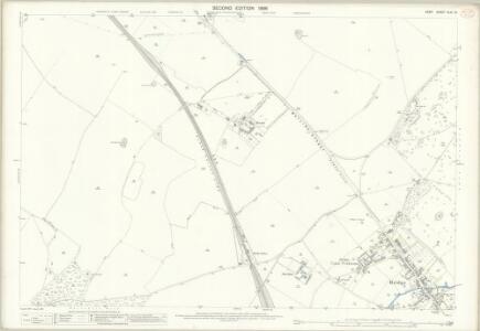 Kent XLVI.12 (includes: Bridge; Canterbury; Patrixbourne) - 25 Inch Map