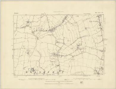 Bedfordshire VIII.SW - OS Six-Inch Map