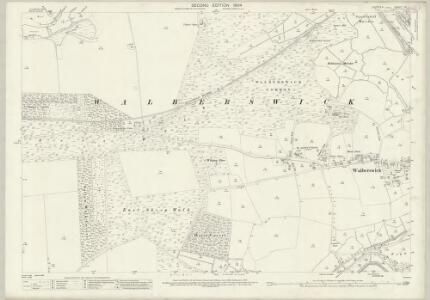 Suffolk XL.1 (includes: Blythburgh; Dunwich; Southwold; Walberswick) - 25 Inch Map