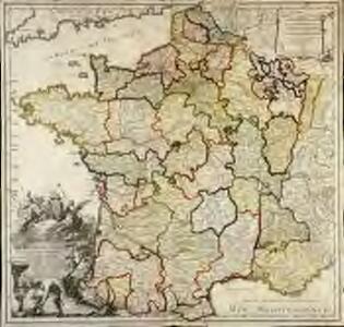 Carte des postes de France
