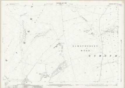 Lancashire XI.10 (includes: Dalton In Furness; Kirkby Ireleth; Osmotherley; Pennington) - 25 Inch Map