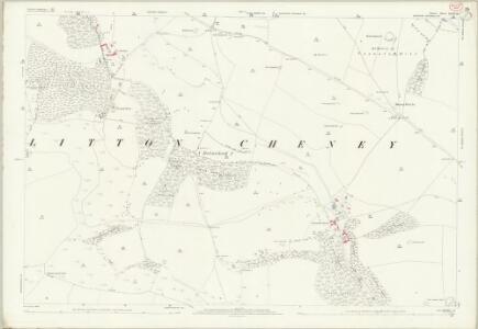 Dorset XLVI.6 (includes: Abbotsbury; Kingston Russell; Littlebredy; Long Bredy) - 25 Inch Map