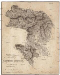 Orographisch-hidrographische Carte des Herzogthums Steyermark