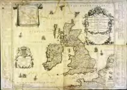 Les isles britaniques ou sont les royaumes d'Angleterre et d'Escosse que nous appellons la Grande Bretagne et celui d'Irlande