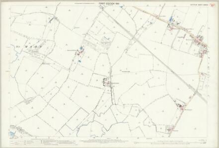 Suffolk LXXXIX.4 (includes: Felixstowe; Trimley St Mary) - 25 Inch Map