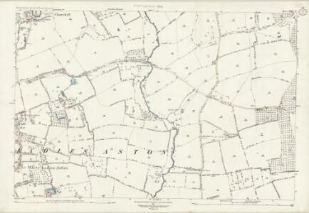 Worcestershire XXXIV.11 (includes: Churchill; Peopleton; Upton Snodbury; White Ladies Aston) - 25 Inch Map