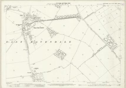 Lincolnshire XXXIX.2 (includes: Ashby cum Fenby; East Ravendale; Grainsby; Hawerby cum Beesby; West Ravendale; Wold Newton) - 25 Inch Map