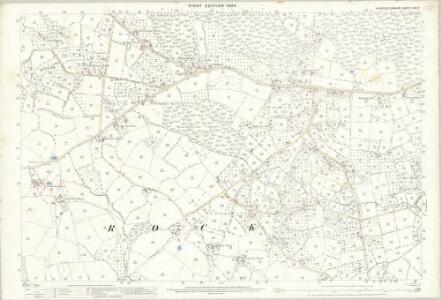 Worcestershire XIII.7 (includes: Bewdley; Rock) - 25 Inch Map