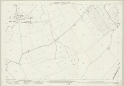 Cambridgeshire LVIII.2 (includes: Kneesworth; Meldreth; Whaddon) - 25 Inch Map