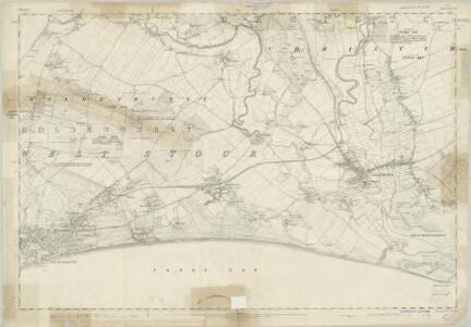 Hampshire & Isle of Wight LXXXVI - OS Six-Inch Map