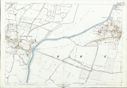 Gloucestershire XII.2 (includes: Bredon; Twyning) - 25 Inch Map