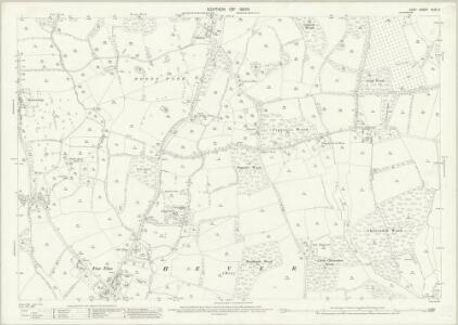 Kent XLIX.3 (includes: Brasted; Hever; Westerham) - 25 Inch Map