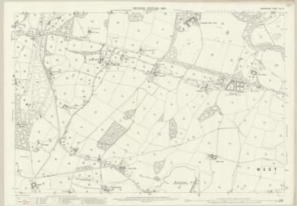 Shropshire XII.13 (includes: Oswestry Rural; Oswestry Urban; Selattyn) - 25 Inch Map