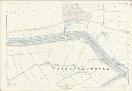 Lincolnshire LXXI.7 (includes: Branston and Mere; Fiskerton; Heighington) - 25 Inch Map
