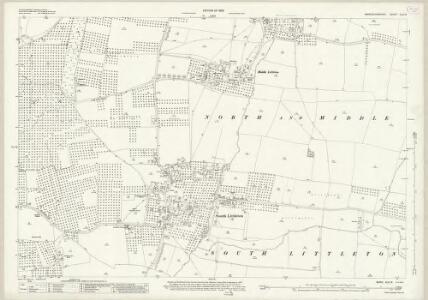 Worcestershire XLIII.9 (includes: North and Middle Littleton; Offenham; South Littleton) - 25 Inch Map