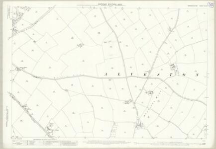 Warwickshire XLIV.7 (includes: Alveston; Old Stratford Within) - 25 Inch Map