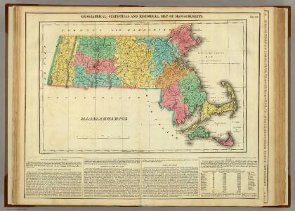 Map Of Massachusetts.