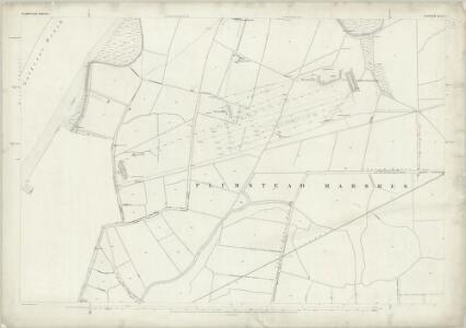 London (First Editions c1850s) L (includes: Borough Of Woolwich) - 25 Inch Map