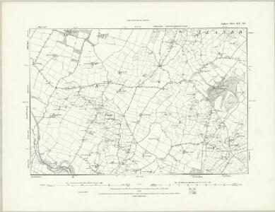Anglesey XIII.SW - OS Six-Inch Map