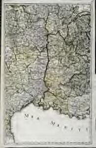 Karte von Frankreich in XVI Blättern, No. 11 und [No. 15]