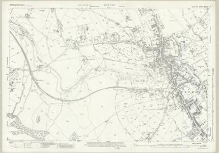 Wiltshire XXVII.5 (includes: Calne Within; Calne Without) - 25 Inch Map