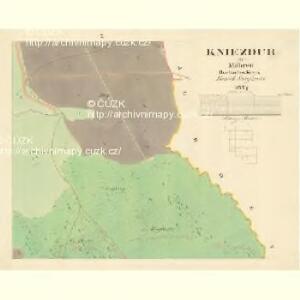 Kniezdub - m1209-1-007 - Kaiserpflichtexemplar der Landkarten des stabilen Katasters