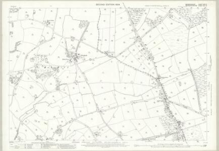 Warwickshire XXIV.9 (includes: Beoley; Tanworth in Arden) - 25 Inch Map