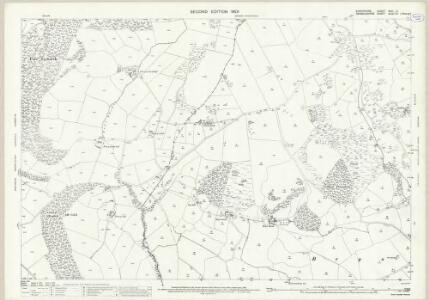 Shropshire XVIII.11 (includes: Llansilin; Llanyblodwel; Sychtyn) - 25 Inch Map