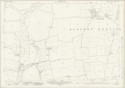 Essex (New Series 1913-) n LIII.6 (includes: Abbess Beauchamp and Berners Roding; Willingale) - 25 Inch Map