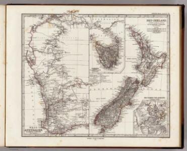 West-Australien. Tasmania. Neu-Seeland. Der Isthmus Von Auckland.