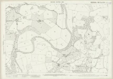 Herefordshire XV.13 & 9 (includes: Clifton Upon Teme; Martley; Whitbourne) - 25 Inch Map