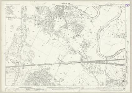 Lancashire CXI.14 (includes: Cheadle And Gatley; Manchester) - 25 Inch Map