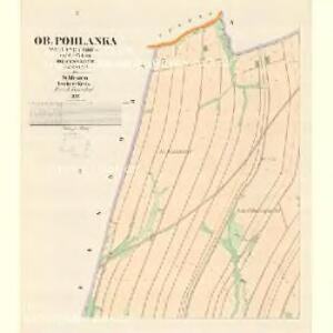 Ober Pohlanka (Pohlanka Gorni) - m0811-1-001 - Kaiserpflichtexemplar der Landkarten des stabilen Katasters