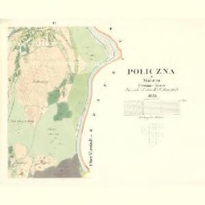 Policzna - m2353-1-006 - Kaiserpflichtexemplar der Landkarten des stabilen Katasters