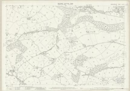 Herefordshire XLIV.10 (includes: Dulas; Ewyas Harold; Longtown; Rowlstone) - 25 Inch Map