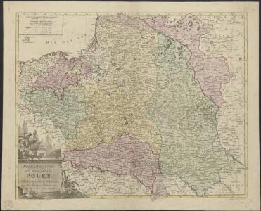 Kriegskarte des Koenigreichs Polen, nach den bewährtesten Hülfmitteln und den Theilungs-Tractaten vom Jahre 1773 und 1793 entworfen