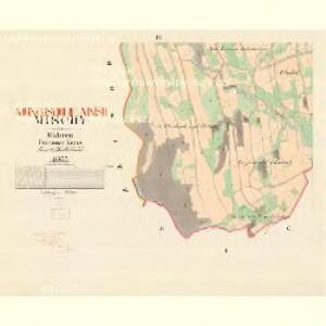 Mischy - m1838-1-002 - Kaiserpflichtexemplar der Landkarten des stabilen Katasters