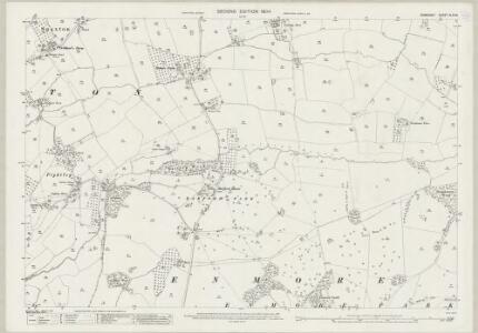 Somerset XLIX.16 (includes: Enmore; Spaxton) - 25 Inch Map