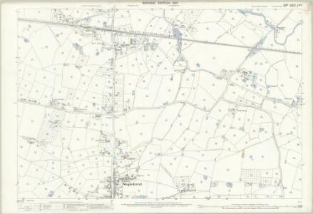 Kent LXII.4 (includes: Staplehurst) - 25 Inch Map