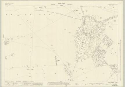 Wiltshire XLVIII.10 (includes: Collingbourne Ducis; Figheldean; Fittleton; North Tidworth) - 25 Inch Map