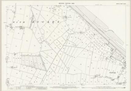 Norfolk XXX.15 (includes: Ingham; Lessingham; Sea Palling) - 25 Inch Map