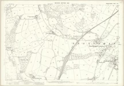Monmouthshire III.16 (includes: Crucornau Fawr; Llandeilo Bertholau) - 25 Inch Map