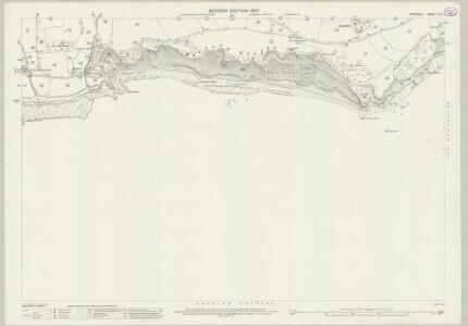 Cornwall LIV.1 (includes: St Germans) - 25 Inch Map