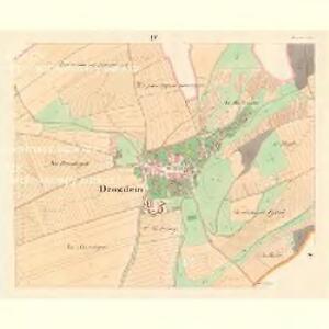 Drozdein - m0583-1-004 - Kaiserpflichtexemplar der Landkarten des stabilen Katasters
