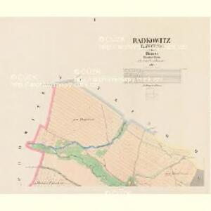 Radkowitz (Radkowice) - c6357-1-001 - Kaiserpflichtexemplar der Landkarten des stabilen Katasters