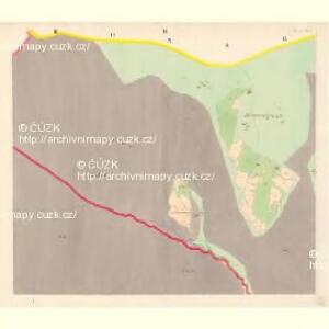 Lomna (Lomno) - m0508-1-002 - Kaiserpflichtexemplar der Landkarten des stabilen Katasters