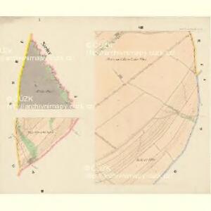 Landskron (Landskroun) - c3796-1-001 - Kaiserpflichtexemplar der Landkarten des stabilen Katasters